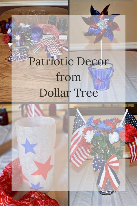 patriotic decor  dollar tree farm girl reformed