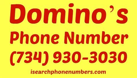 dominos phone number order pizza delivery customer care contact