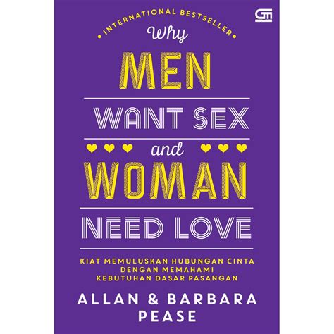 why men want sex and women need love cl40 618221029 shopee indonesia