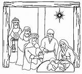 Wise Coloring Men Kings Three Pages Jesus Drawing Birth Nativity Drawings Getdrawings Getcolorings Color Print Printable Paintingvalley sketch template