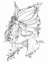 Coloring Pages Rainbow Magic Fairy Getcolorings Fairies sketch template