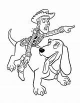 Toy Story Coloring Pages Wheezy Printable Woody Print Buster sketch template