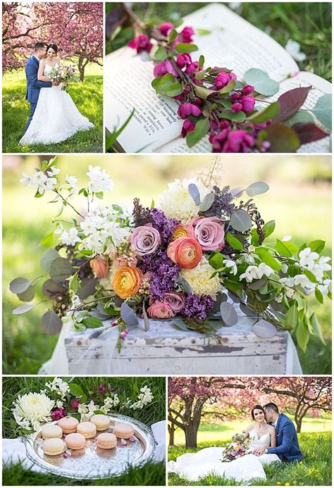 spring wedding styled shoot at minnesota landscape arboretum floral