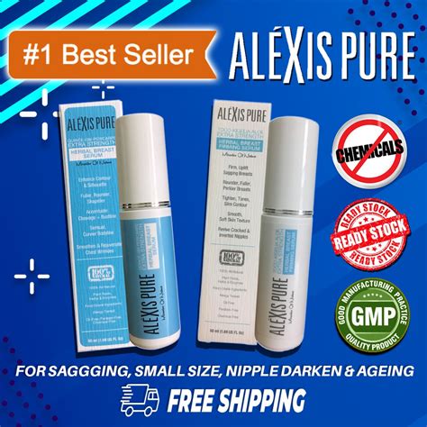 Alexis Pure Breast Serum Complete Set For Breast Enlargement Firming