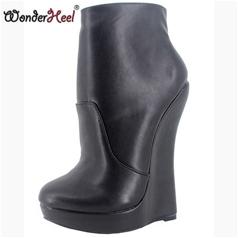 buy wonderheel new matt leather extreme high heel 18cm
