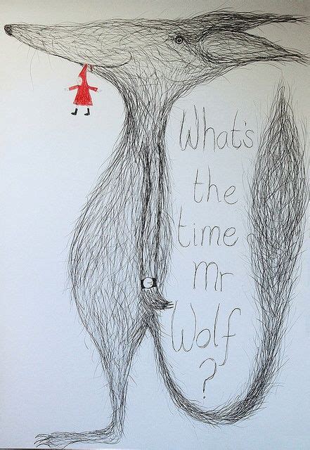 What Time Is It Mr Wolf Red Riding Hood Art Red Riding