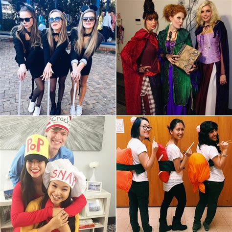 Halloween Costumes For Groups Of 3 Popsugar Love And Sex