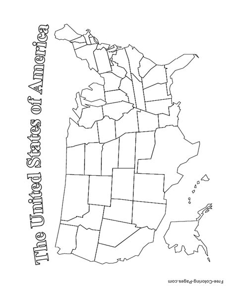 map coloring pages