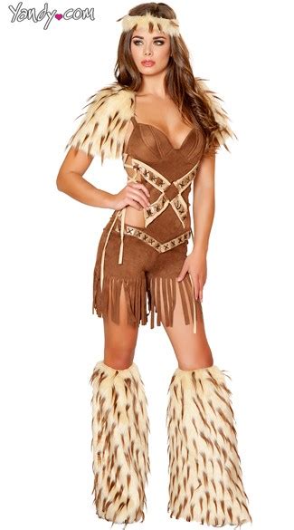 deluxe native warrior costume brown native american costume