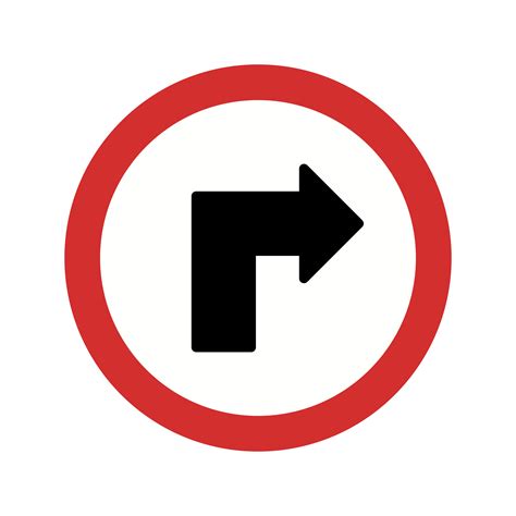 turn sign svg