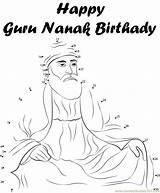 Guru Nanak Jayanti Dev Gobind Pages sketch template