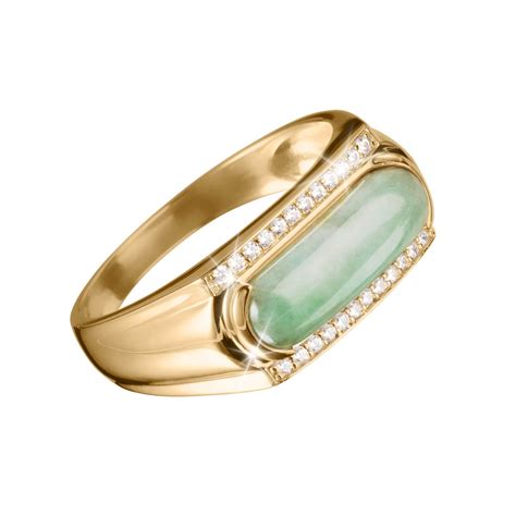 green jade mens ring   jade green rings jade ring
