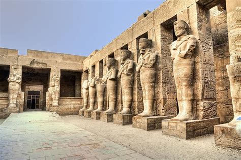 gigantic karnak temple complex advanced ancient technology  egypt