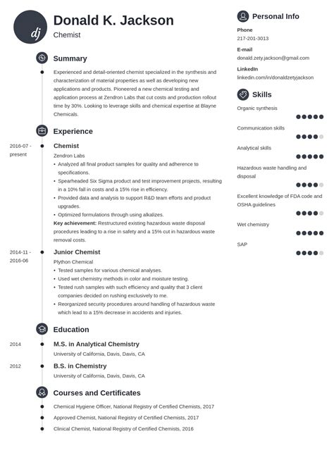 cv format science computer science resume template collection