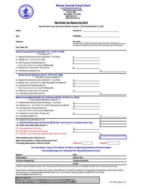 boone county return form fill   sign printable  template signnow