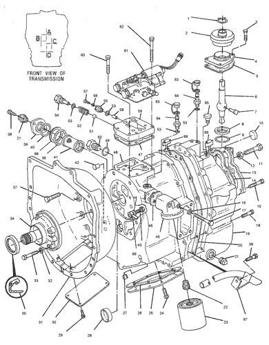 eaton fuller  speed transmission parts diagram celenehanna