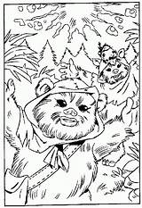 Coloring Pages Ewok Wars Star Kids Ewoks Gif Colorear Colouring Abc Embroidery Para Printable Christmas Lego Party Dibujos Patterns Omalovánky sketch template