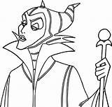 Maleficent Bestcoloringpagesforkids Malificent sketch template