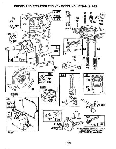 cylinder ohv engine diagram