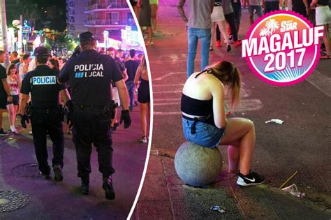 magaluf arrests doubled amid crackdown on brits drunken behaviour in mallorca daily star