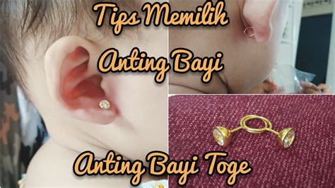 tips memilih anting emas  bayi  anak  tidak lepas ll