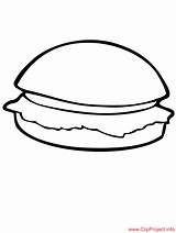 Hamburger Colorear Malvorlage Hamburguesa Burger Coloriages Hamburguesas Coloringpagesfree Repas sketch template