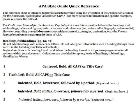 style subheadings    format section headings