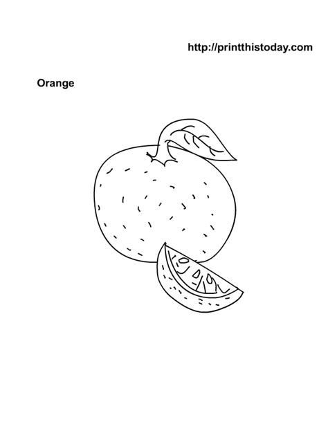 printable fruits coloring pages