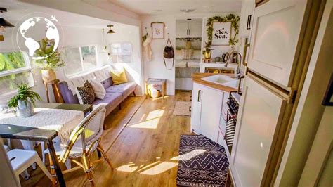 spacious rv converted  gorgeous tiny home  home design video