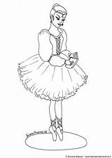 Ballerina Coloring Pages Large Printable sketch template