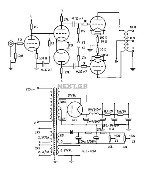 vacuum tube valve circuit audio circuits nextgr