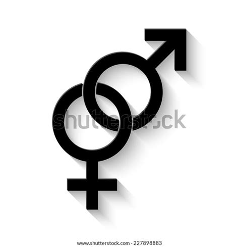 male female sex symbol vector illustration stock vector royalty free