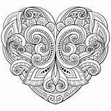 Pages Coloring Heart Celtic Color Getcolorings sketch template