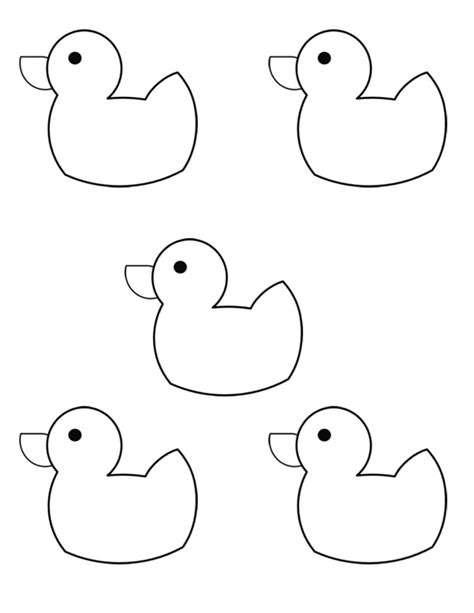 duck coloring pages  kids preschool  kindergarten
