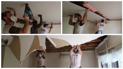 removing  drywall ceiling americanwarmomsorg