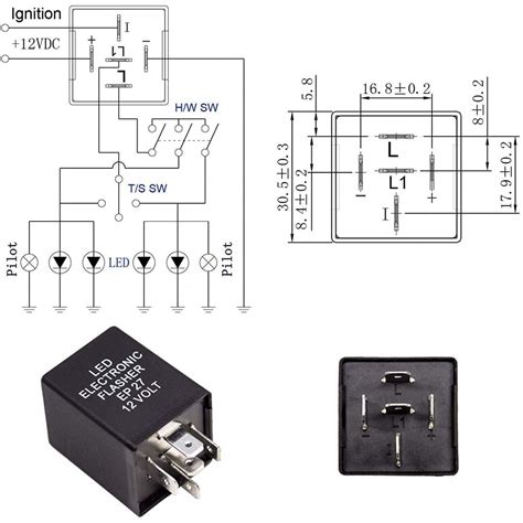 pin flasher relay wiring diagram wiring core
