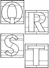 image result  stained glass alphabet patterns  stained glass