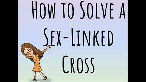 How To Solve A Sex Linked Cross Youtube