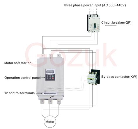 contactor panel wiring diagram