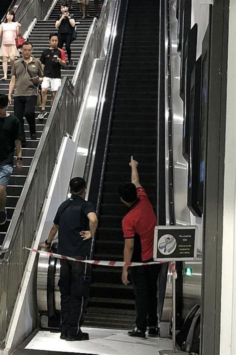 Senior Shoppers Hurt After Fall On Escalator In Northpoint City Mall
