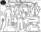 Paper Dolls Doll Boy Printable Prince Coloring Pages Thin Marisole Monday Color Personas Paperthinpersonas Gentleman Clothes Friends Print Click Marcus sketch template