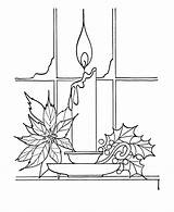 Coloring Pages Christmas Candles Printable Window Candle Activity Holly Brett Jan Bells Print Holiday Sheets Worksheets Books Popular Santa Dot sketch template