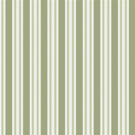 vintage deadstock wallpaper green  white striped wallpaper vintage