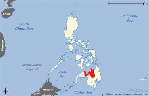 northern mindanao region  profile philatlas