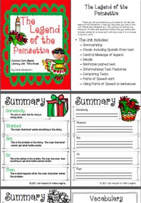 story   poinsettia printable christmas feature  legend