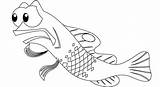 Nemo Finding Gurgle Coloring Pages Fish Marlin Dory Disney sketch template