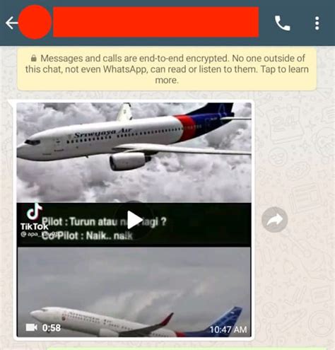 [cek Fakta] Rekaman Suara Percakapan Pilot Dan Co Pilot Sriwijaya Air
