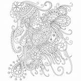 Coloring Adult Stress Pages Relief Adults Doodle Abstract Etsy Mandala Drawing Description Awesome Books sketch template