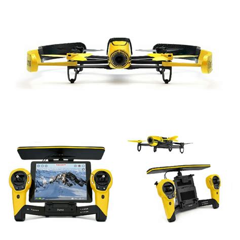 gadget  parrot bebop quadcopter drone  sky controller bundle yellow