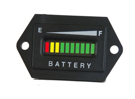 battery indicator meter golf carts universe